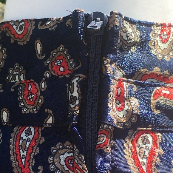 Vintage Navy Blue Midi Dress from Talbots - Picture 5 of 7